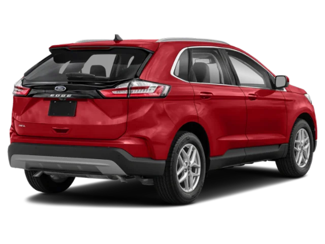 Used 2022 Rapid Red Metallic Tinted Clearcoat Ford SEL image 7
