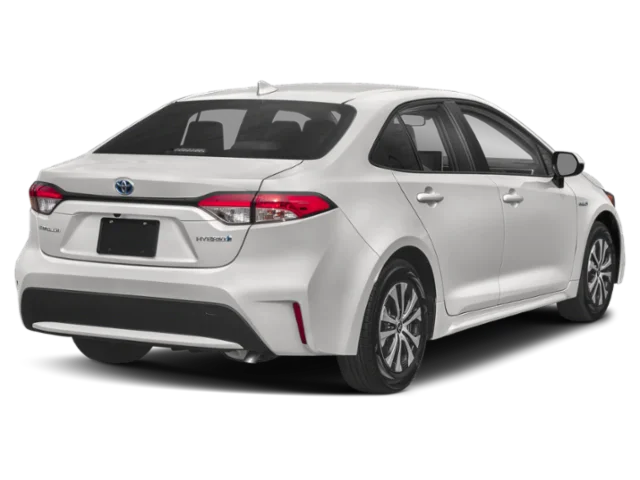 Used 2022 White Toyota LE image 2