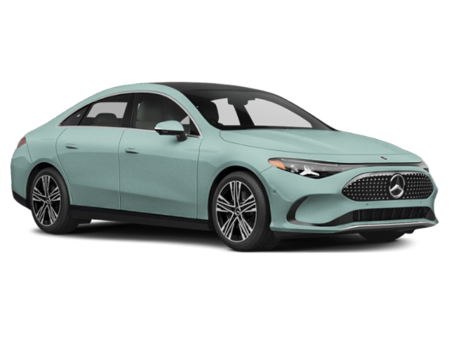 New 2027 Liquid Crystal Green Mercedes-Benz CLA 250+ image 2