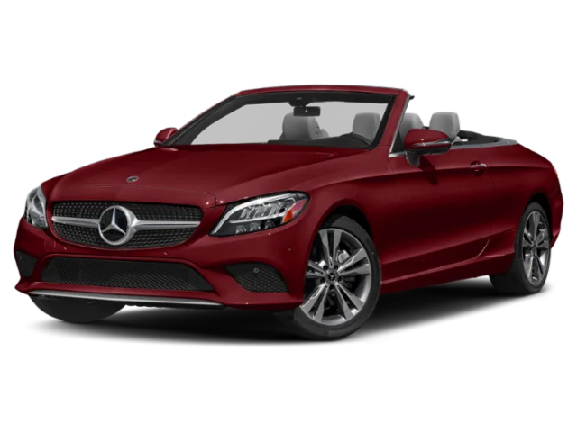 Used 2021 Red Mercedes-Benz C 300 image 1