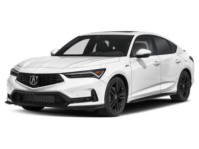 Platinum White Pearl 2026 Acura Integra FWD with Technology and A-SPEC Package Sedan Front-Wheel Drive