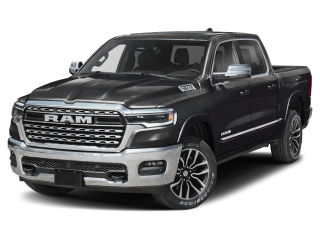 New 2027 Diamond Black Crystal Pearlcoat RAM Limited image 1