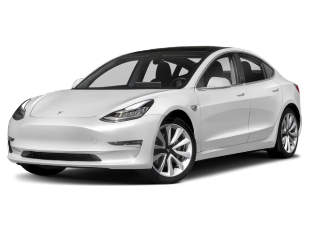 Used 2019 Pearl White Multi-Coat TESLA LONG RANGE AWD image 5