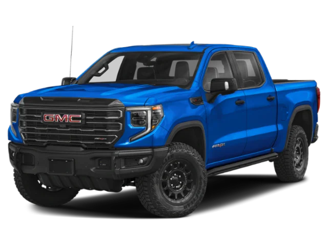 Used 2024 Dynamic Blue Metallic GMC AT4X image 1
