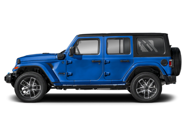 Used 2024 Hydro Blue Pearlcoat Jeep Sahara image 3