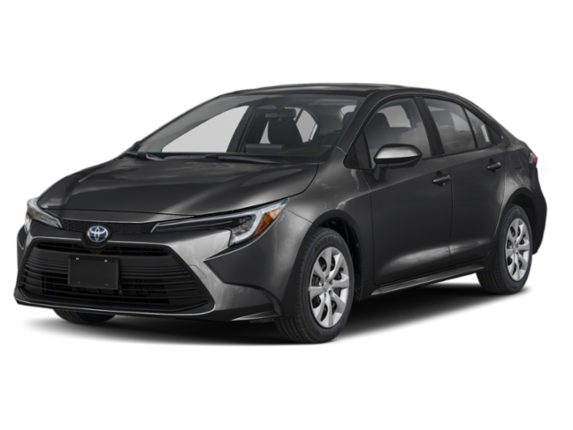 New 2026 Midnight Black Metallic Toyota Hybrid LE image 1