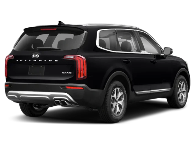 Used 2020 Black Kia EX image 8