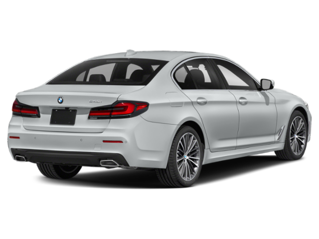 Used 2021 Glacier Silver Metallic BMW 540i image 3