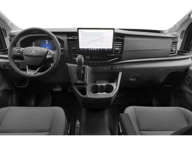 New 2026 Agate Black Metallic Ford Passenger Van XLT image 3