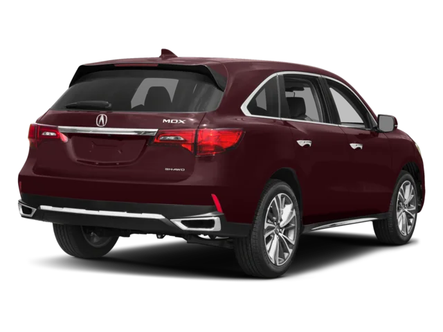 Used 2017 Dark Cherry Pearl Acura SH-AWD w/Tech image 3