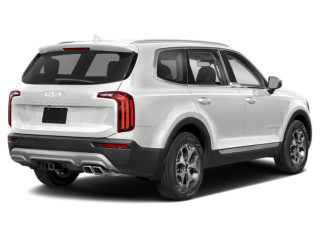 Used 2022 Glacial White Pearl Kia EX image 2