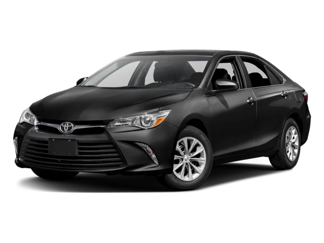 Used 2016 Midnight Black Metallic Toyota LE image 1