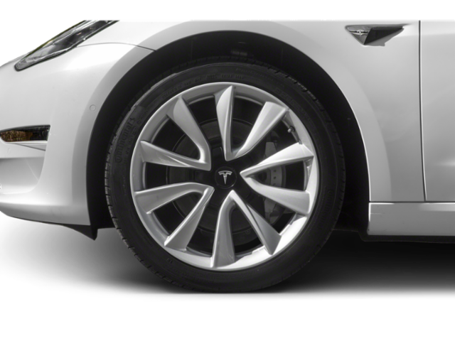 Used 2019 Pearl White Multi-Coat TESLA LONG RANGE AWD image 12