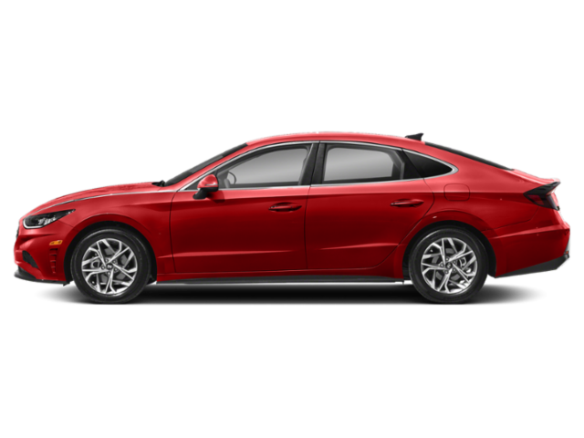 Used 2023 Ultimate Red Hyundai SEL image 3