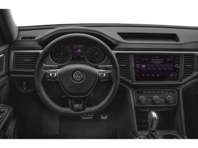 Used 2019 Deep Black Pearl Volkswagen 3.6L V6 SEL R-Line image 4