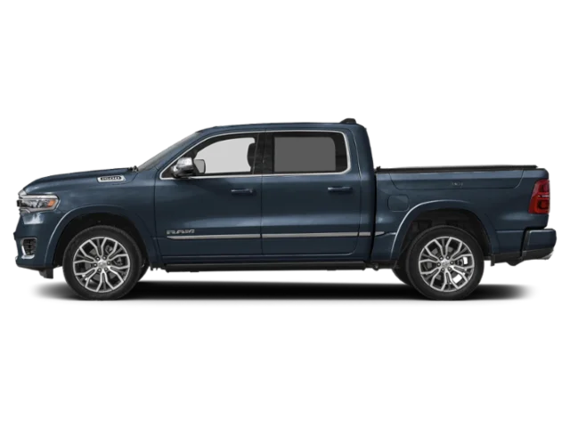New 2027 Forged Blue Metallic Exterior Paint RAM Tungsten image 12