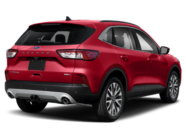 Used 2022 Red Ford Titanium image 2