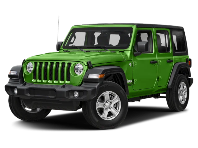 Used 2019 Green Jeep Unlimited Sport image 1
