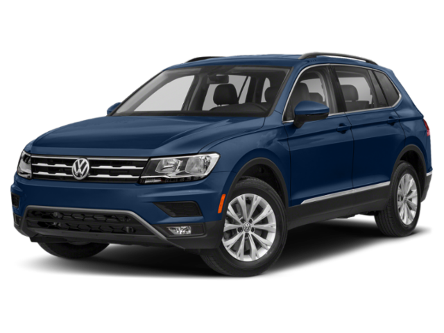 Atlantic Blue 2021 Volkswagen Tiguan SE FWD SUV / Crossover Front-Wheel Drive 8-Speed Automatic