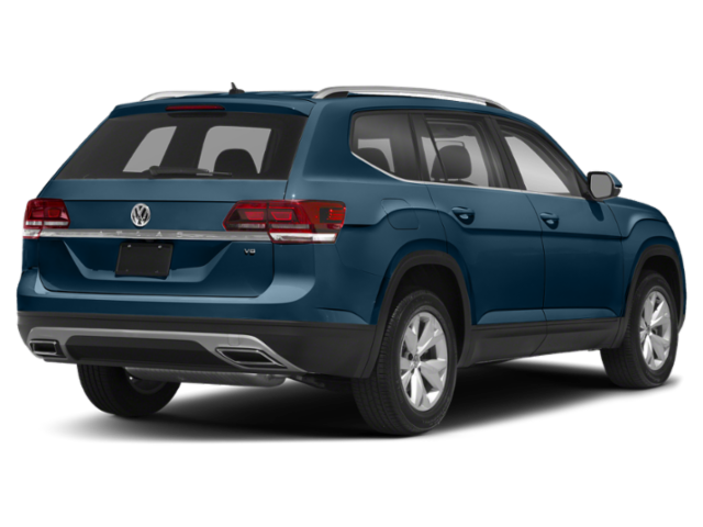 Used 2019 Blue Volkswagen 3.6L V6 SE image 3