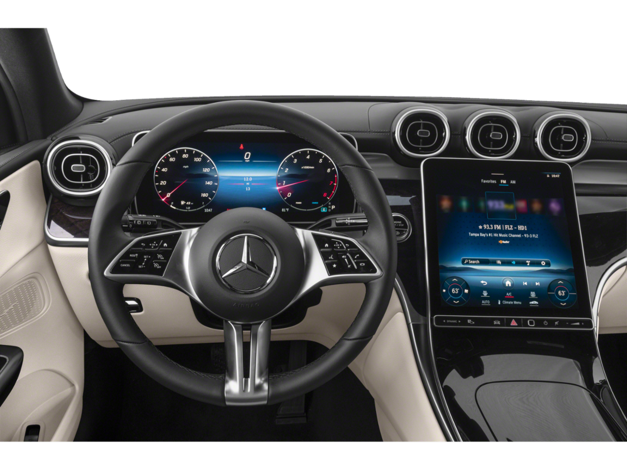 Certified Used 2023 Graphite Grey Metallic Mercedes-Benz GLC 300 image 4