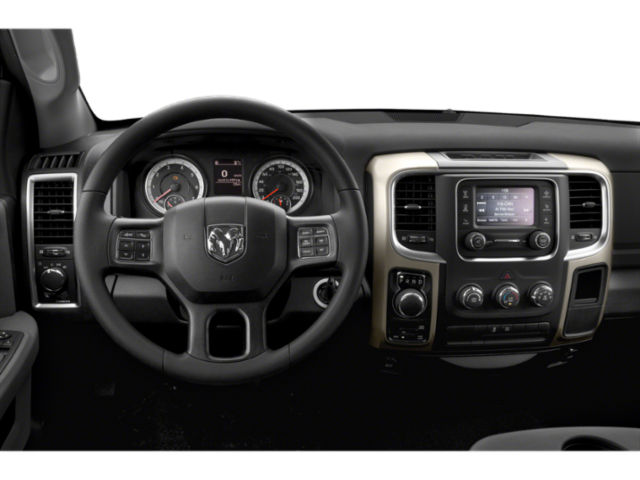 Used 2018 Brilliant Black Crystal Pearlcoat Ram SLT image 4