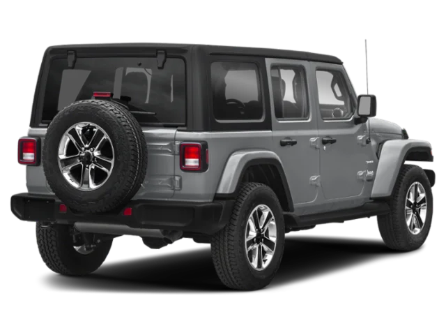 Used 2021 Silver Jeep Unlimited Sahara Altitude image 2