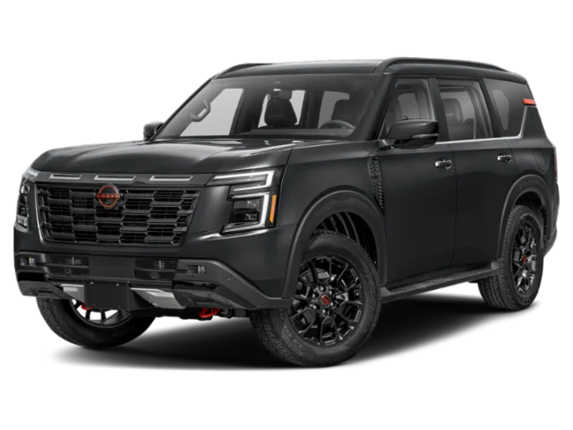 Super Black 2026 Nissan Armada PRO-4X 4WD SUV / Crossover Four-Wheel Drive