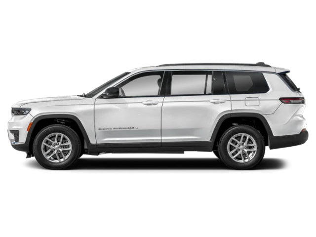 Used 2025 Bright White Jeep Laredo image 3