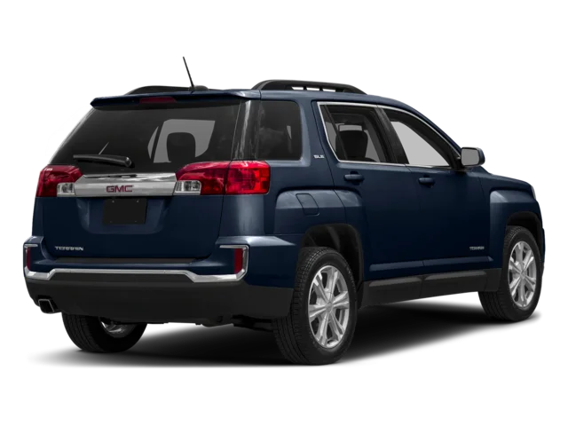 Used 2017 DARK SAPPHIRE BLUE METALLIC GMC SLE image 2