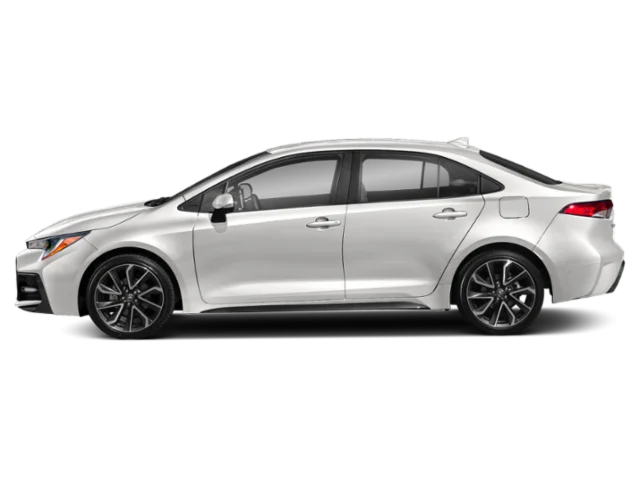Used 2020 White Toyota SE image 7