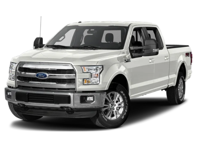 Used 2015 White Platinum Metallic Tri-Coat Ford Lariat image 1