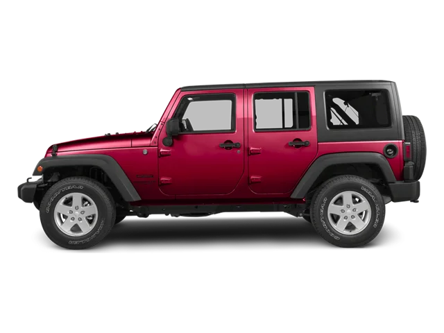Used 2013 Red Jeep Unlimited Sahara image 3