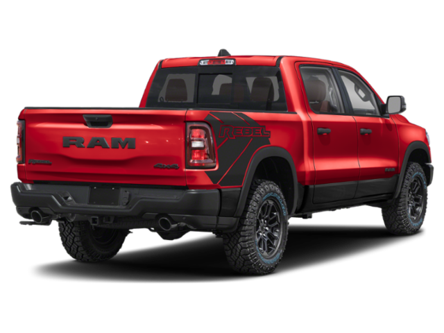New 2027 Molten Red Pearl-Coat Exterior Paint RAM REBEL image 23