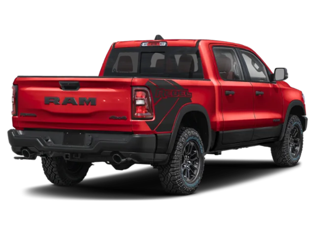 New 2027 Molten Red Pearl-Coat Exterior Paint RAM REBEL image 23