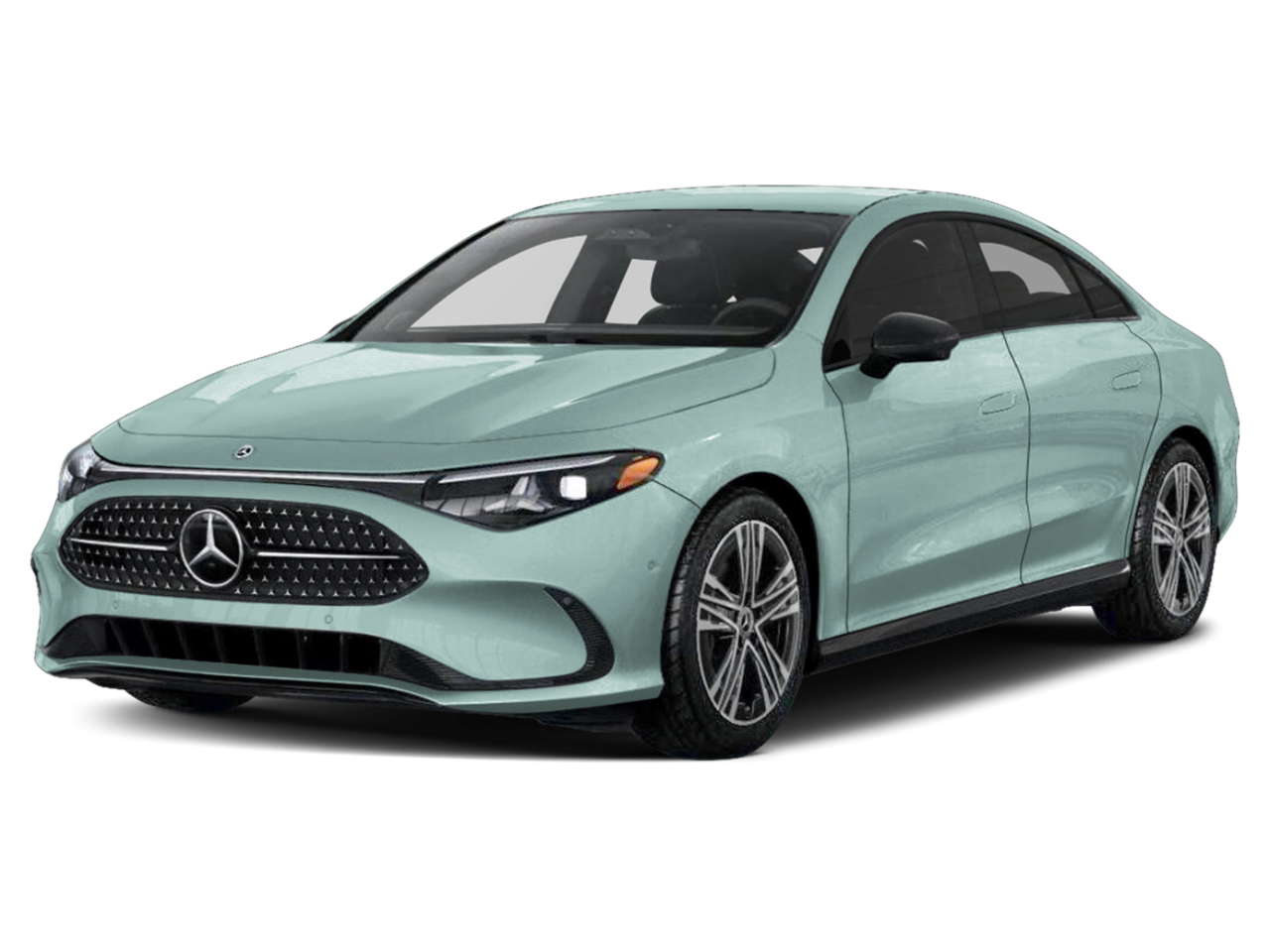 New 2027 Liquid Crystal Green Mercedes-Benz CLA 220 Hybrid FWD image 1