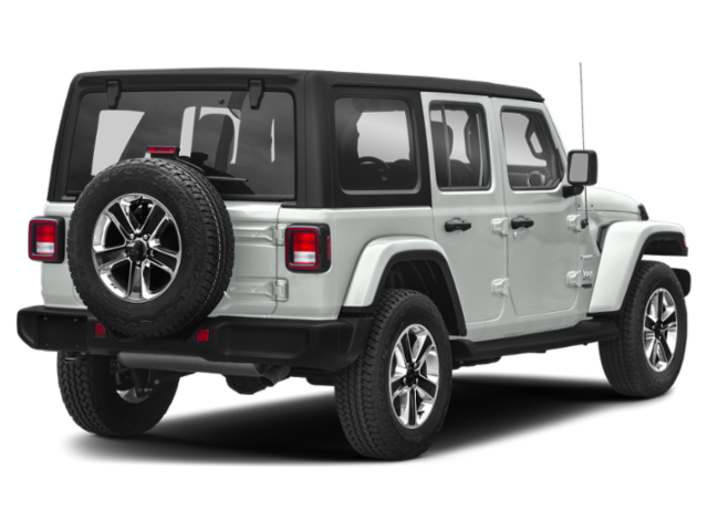 Used 2018 White Jeep Unlimited Sahara image 2