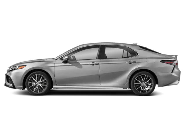 Certified Used 2021 Silver Toyota SE image 3