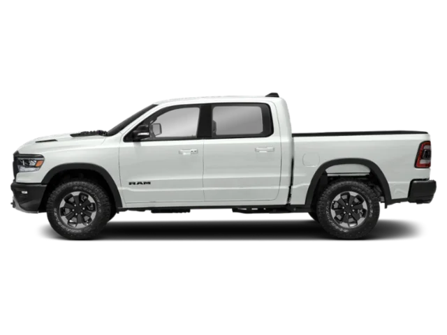 Used 2021 Bright White Clearcoat Ram Rebel image 3