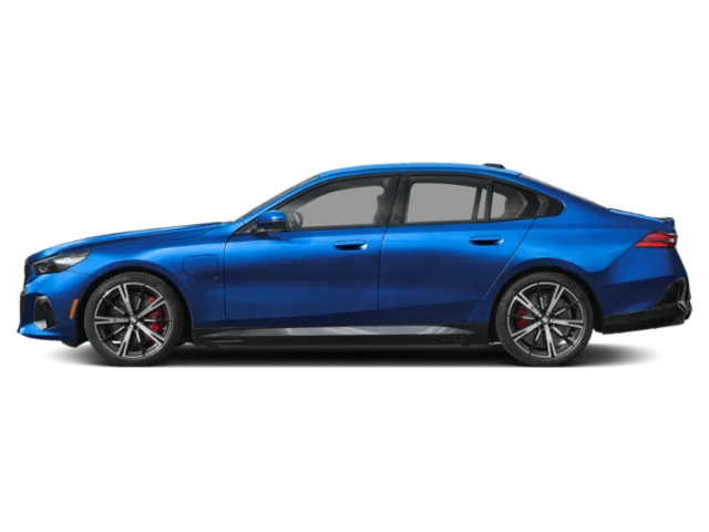 New 2027 Tanzanite Blue II Metallic BMW 550e xDrive image 3