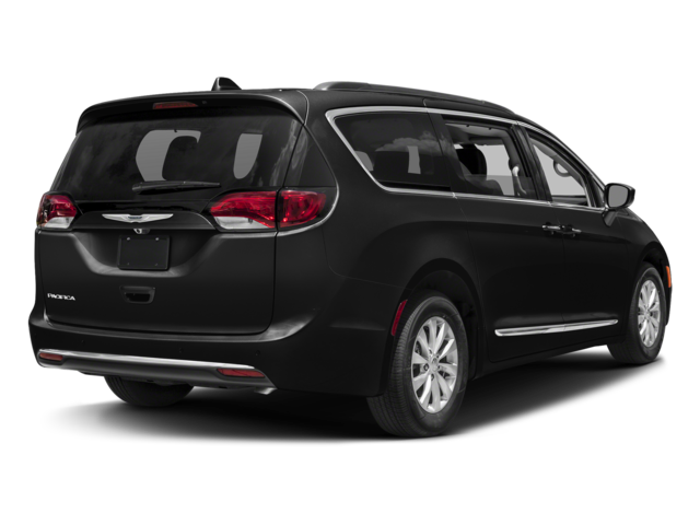 Used 2017 Brilliant Black Crystal Pearlcoat Chrysler Touring Plus image 2