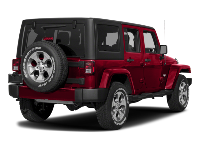 Used 2017 Firecracker Red Clearcoat Jeep Sahara image 7