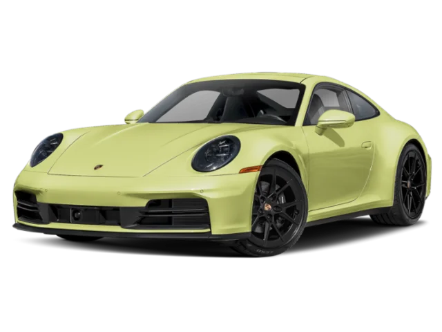 New 2026 Yellow Porsche Carrera T image 1