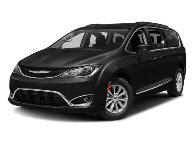 Used 2017 Brilliant Black Crystal Pearlcoat Chrysler Touring Plus image 1