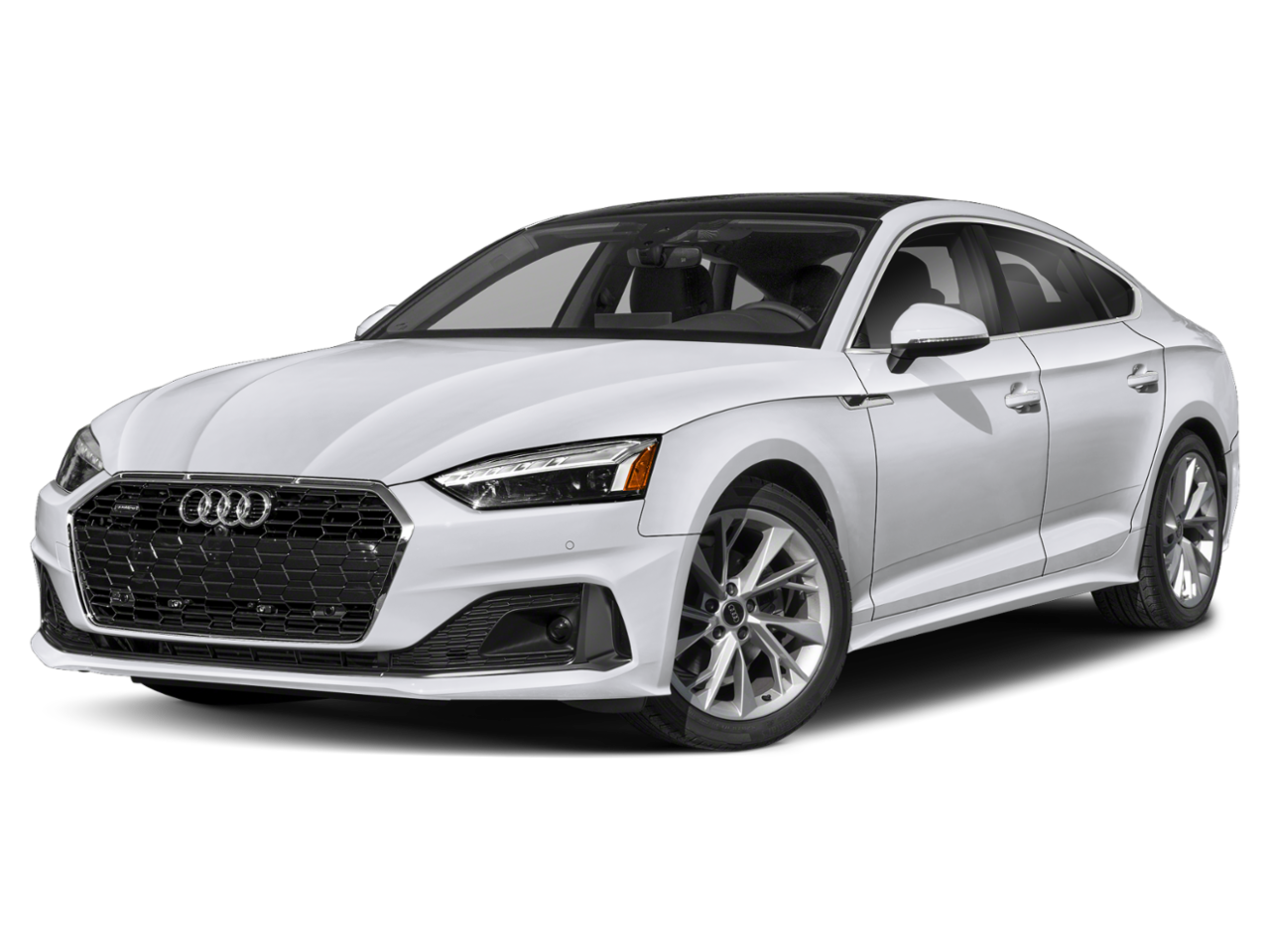 Used 2023 Glacier White Metallic Audi Premium Plus image 1