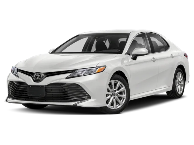 Used 2020 White Toyota LE image 1