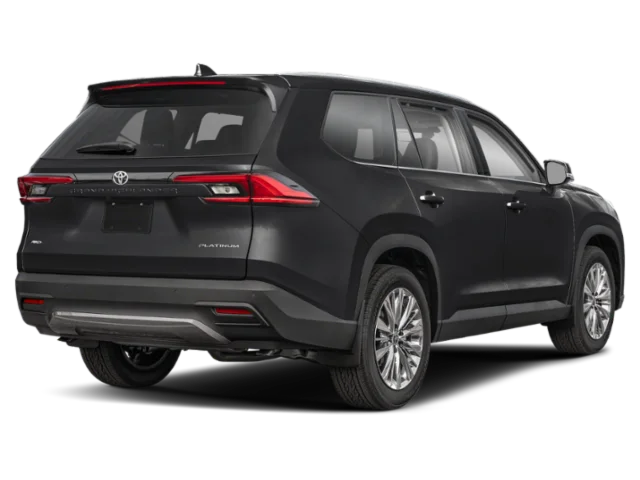 Used 2024 Midnight Black Metallic Toyota Platinum image 2