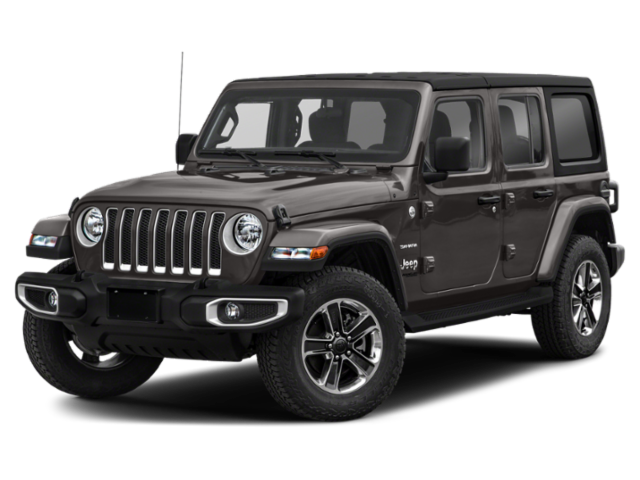 Used 2020 Granite Crystal Metallic Clearcoat Jeep Unlimited Sahara image 2