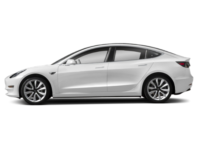 Used 2019 Pearl White Multi-Coat TESLA LONG RANGE AWD image 7
