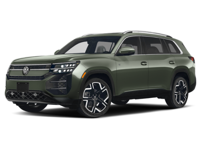 New 2027 Sacramento Green Metallic Volkswagen SEL Premium R-Line 4MOTION image 1